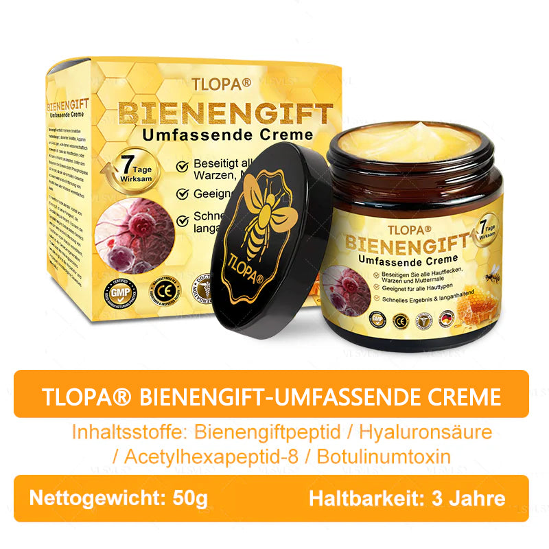 Hergestellt und versendet aus Deutschland ✨TLOPA® Bienengift Hautregenerationscreme LETZTER TAG 80 % RABATT