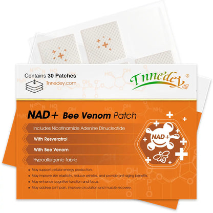 【Official Authorized Store】Tnnedey® 💎NAD+ Bee Venom Patch – Ultimate Skin Rejuvenation & Energy Boost（Last Day Discount：75%）