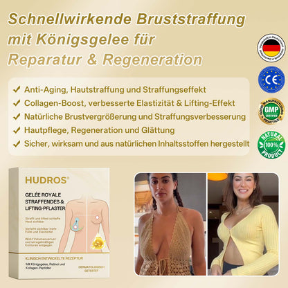 【Offizieller Flagship-Store】𝐇𝐔𝐃𝐑𝐎𝐒® Gelée Royale STRAFFENDES LIFTING-PFLASTER — Sicher in der Stillzeit anwendbar