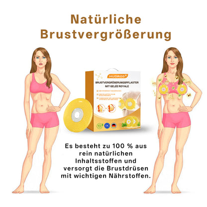 【Offizieller Flagship-Store】𝐇𝐔𝐃𝐑𝐎𝐒® Brustvergrößerungspflaster mit Gelée Royale — Sicher in der Stillzeit anwendbar