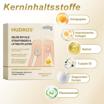 【Offizieller Flagship-Store】👑𝐇𝐔𝐃𝐑𝐎𝐒® Gelée Royale STRAFFENDES LIFTING-PFLASTER — Sicher in der Stillzeit anwendbar