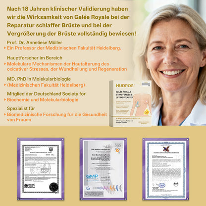 【Offizieller Flagship-Store】👑𝐇𝐔𝐃𝐑𝐎𝐒® Gelée Royale STRAFFENDES LIFTING-PFLASTER — Sicher in der Stillzeit anwendbar
