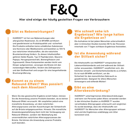 【Offizieller Flagship-Store】𝐇𝐔𝐃𝐑𝐎𝐒® Brustvergrößerungspflaster mit Gelée Royale — Sicher in der Stillzeit anwendbar