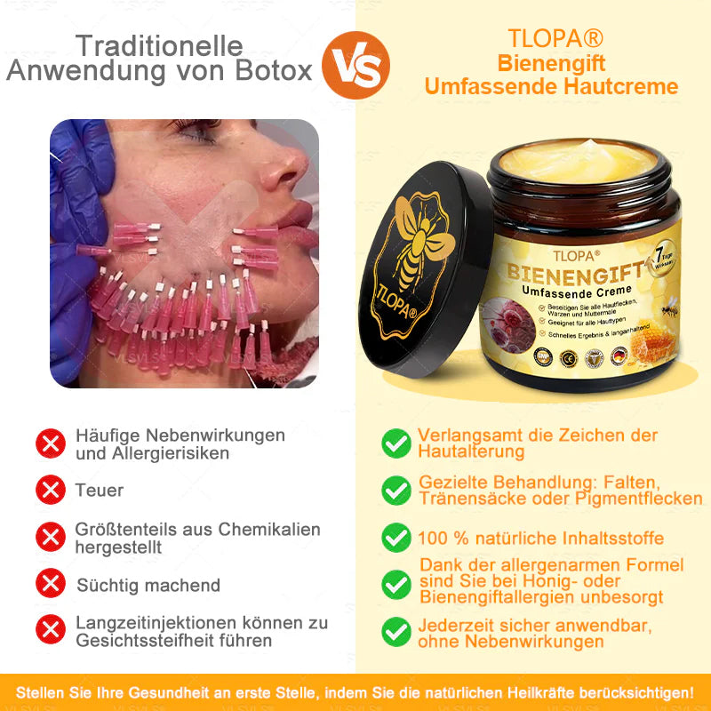 Hergestellt und versendet aus Deutschland  ✨TLOPA® Bienengift Hautregenerationscreme LETZTER TAG 80 % RABATT