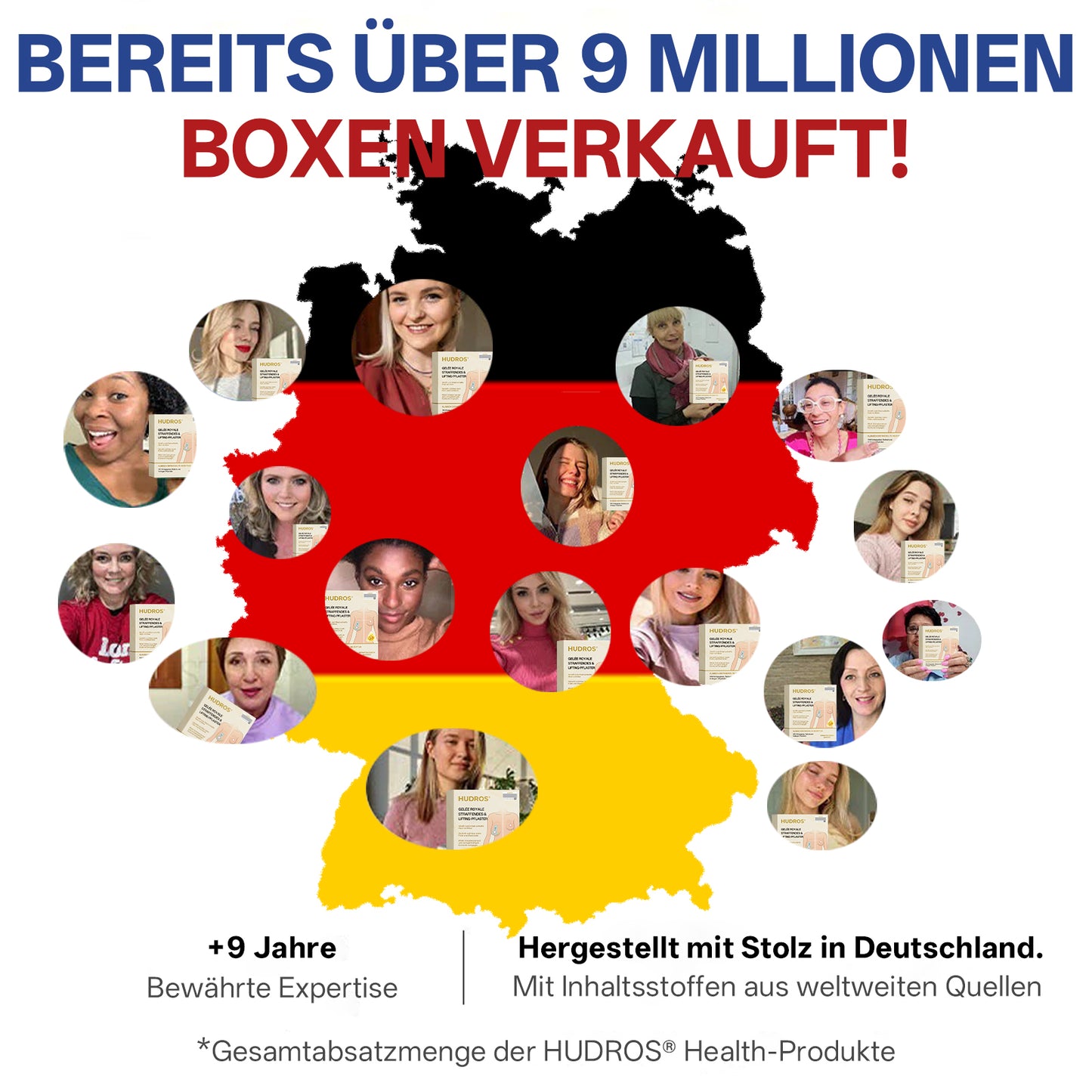 【Offizieller Flagship-Store】👑𝐇𝐔𝐃𝐑𝐎𝐒® Gelée Royale STRAFFENDES LIFTING-PFLASTER — Sicher in der Stillzeit anwendbar