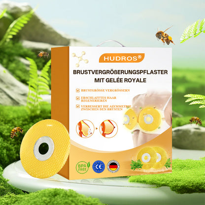 【Offizieller Flagship-Store】𝐇𝐔𝐃𝐑𝐎𝐒® Brustvergrößerungspflaster mit Gelée Royale — Sicher in der Stillzeit anwendbar