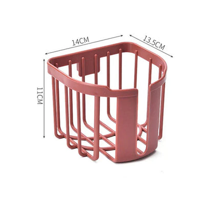 Punch-Free toilet paper shelf bathroom kitchen tissue box wall-mounted adhesive paper storage box toilet paper holder roll paper