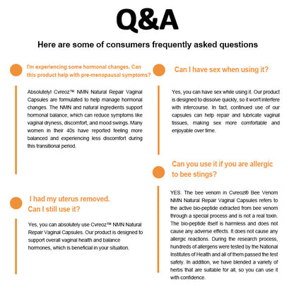 💐𝐂𝐯𝐫𝐞𝐨𝐳® 𝐁𝐞𝐞 𝐕𝐞𝐧𝐨𝐦 𝐍𝐌𝐍 𝐍𝐚𝐭𝐮𝐫𝐚𝐥 𝐑𝐞𝐩𝐚𝐢𝐫 𝐕𝐚𝐠𝐢𝐧𝐚𝐥 𝐂𝐚𝐩𝐬𝐮𝐥𝐞𝐬 [𝐅𝐨𝐫 𝐚𝐥𝐥 𝐯𝐚𝐠𝐢𝐧𝐚𝐥 𝐚𝐧𝐝 𝐡𝐨𝐫𝐦𝐨𝐧𝐚𝐥 𝐩𝐫𝐨𝐛𝐥𝐞𝐦𝐬]